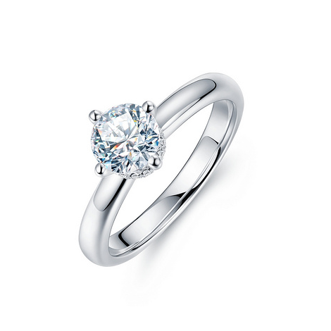 求婚结婚钻石戒指女裸钻 定制系列